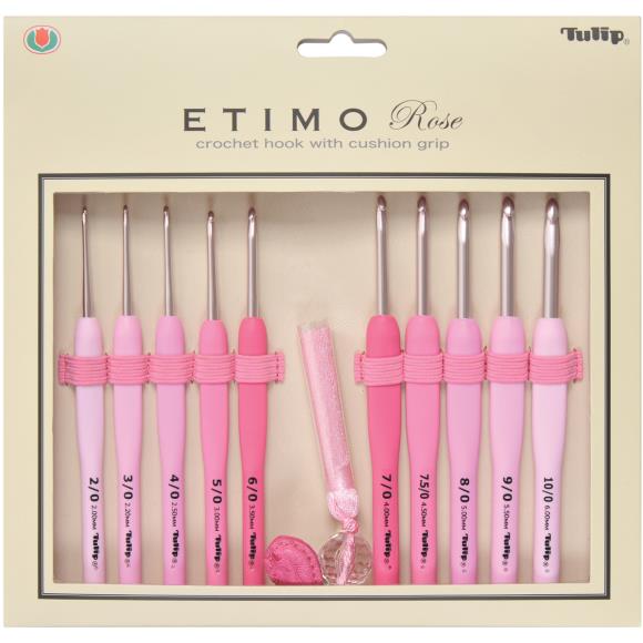Tulip Etimo Rose Deluxe crochet hooks Set