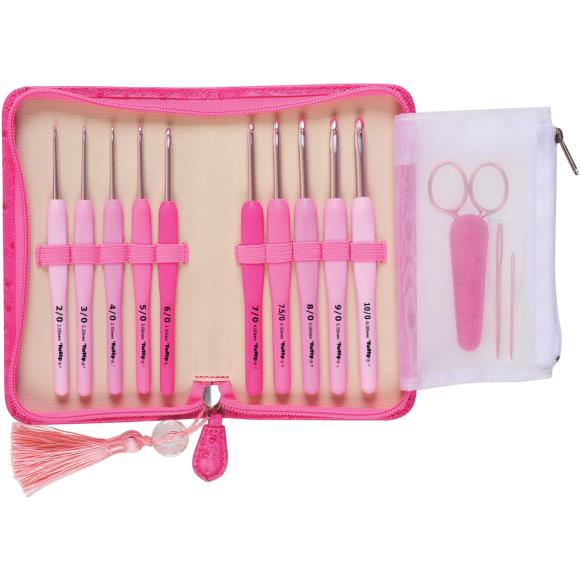 Tulip Etimo Rose Deluxe crochet hooks Set