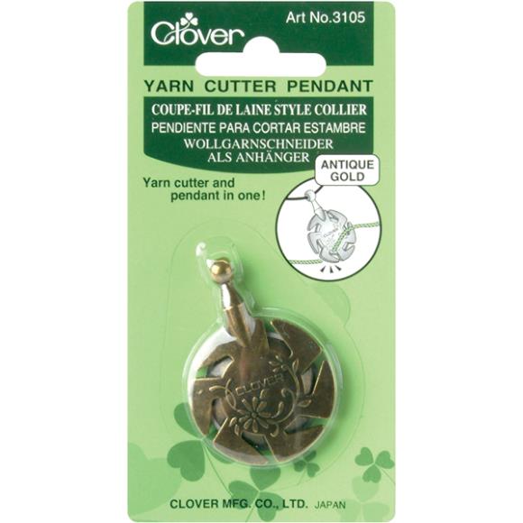 Clover Yarn Cutter Pendant