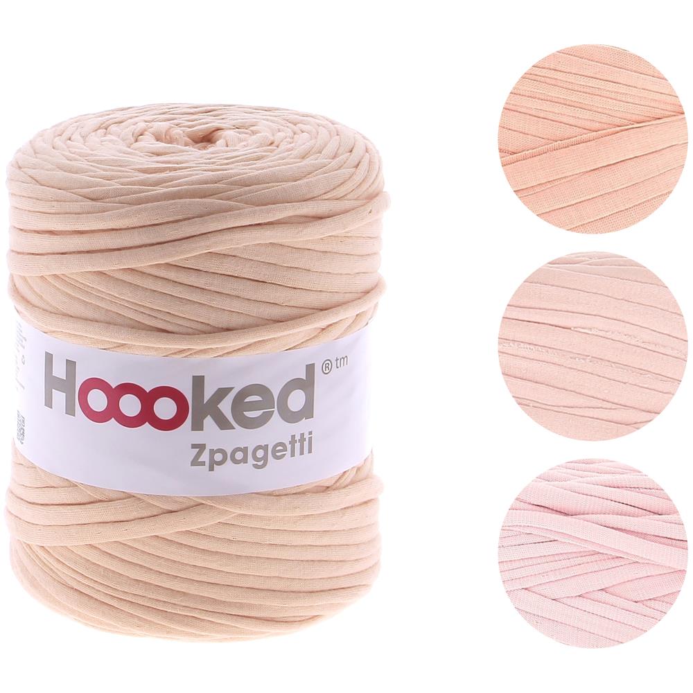 Hoooked Zpagetti Yarn Ballet Peach