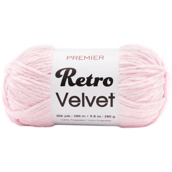 Premier Retro Velvet yarn Baby Pink
