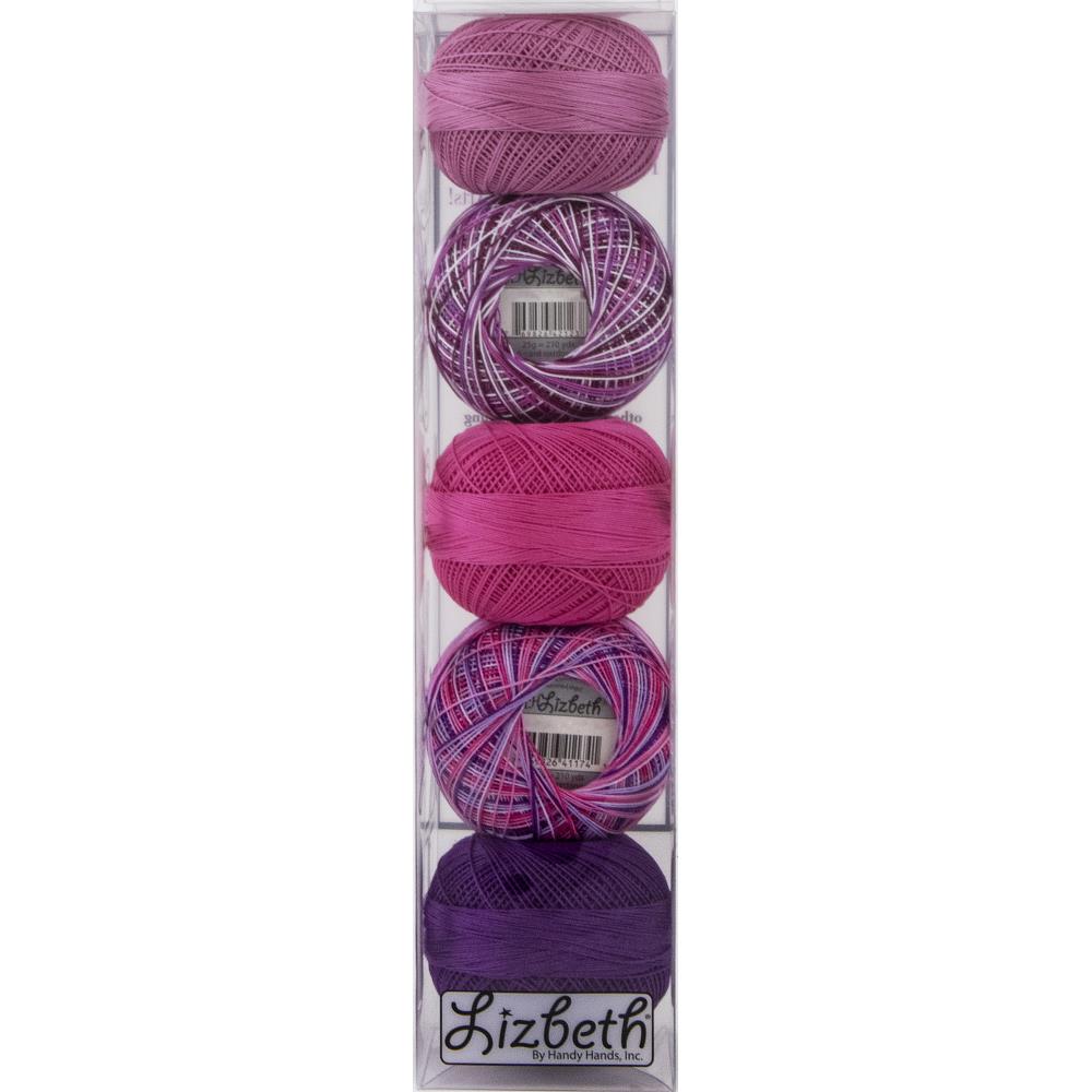 Handy Hands Lizbeth Specialty Pack Cordonnet Cotton Size 10 Dance Assortment 5/Pkg *Pre-order*