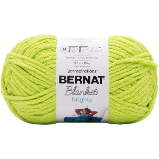 Bernat Blanket Baby Bright Lime 300g
