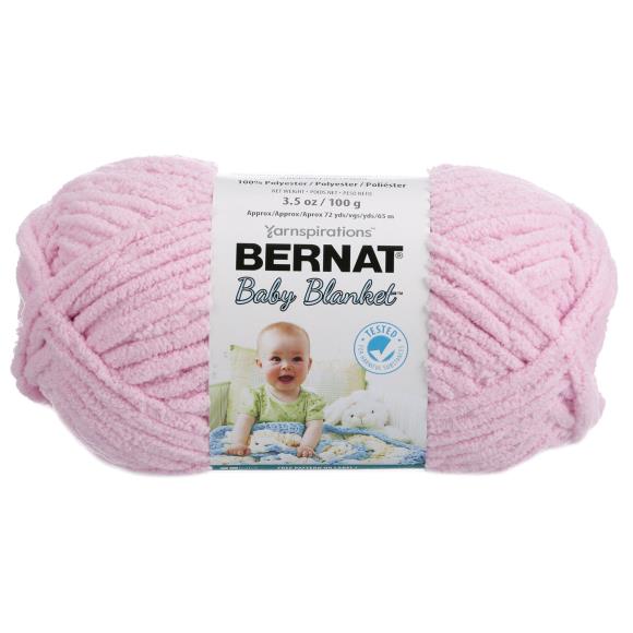 Bernat Baby Blanket yarn Baby Pink 100g