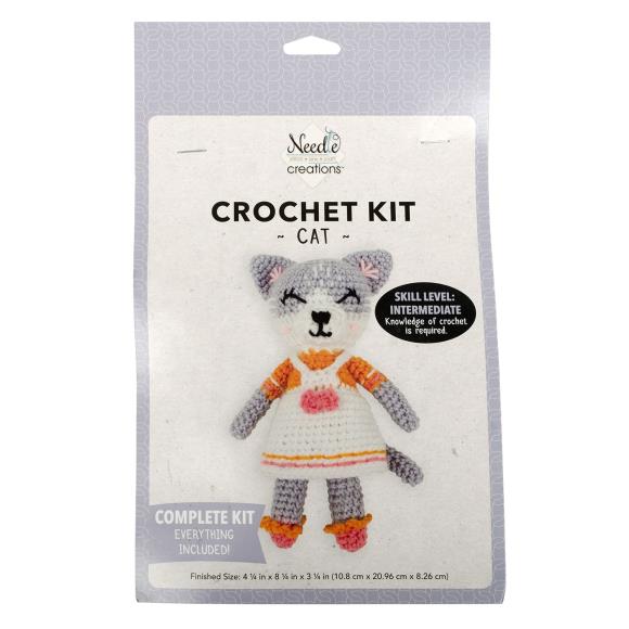 Crochet kit Cat by Needle Creations