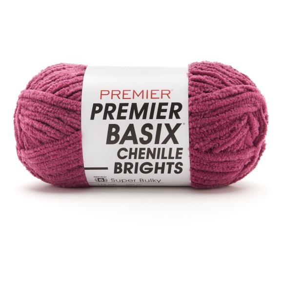 Premier Basix Brights Chenille Yarn - Orchid