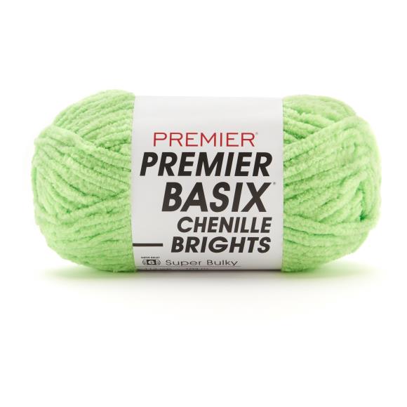 Premier Basix Brights Chenille Yarn Kiwi