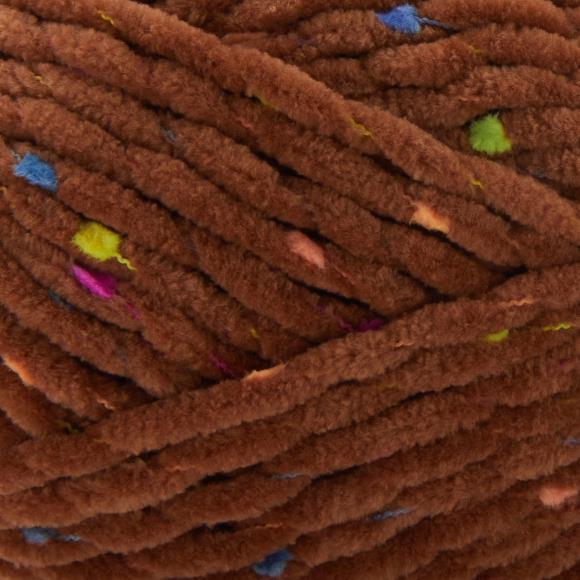 Premier Parfait Chunky Pom Pom Chenille yarn- Caramel