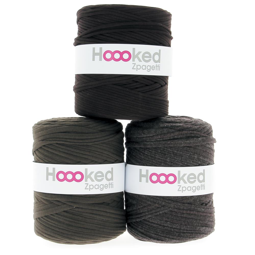 Hoooked Zpagetti Yarn Brown Shades