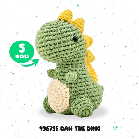 Bucilla dino -amigurumi T Shirt yarn kit