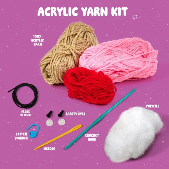 Bucilla cupcake -amigurumi kit