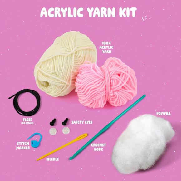 Bucilla cake slice-amigurumi kit