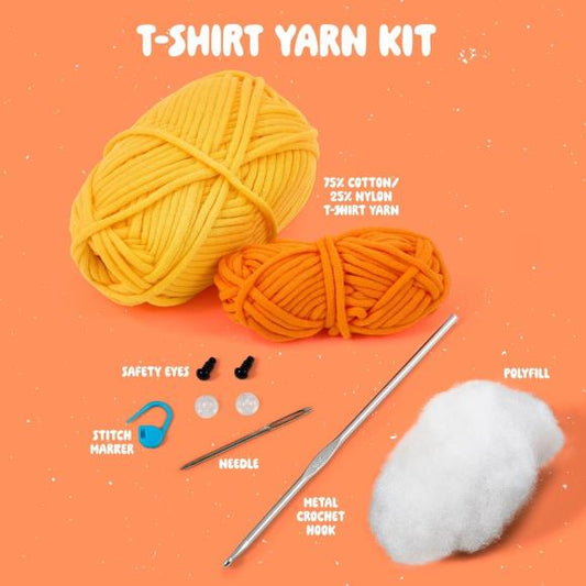 Bucilla duck -amigurumi T Shirt yarn kit