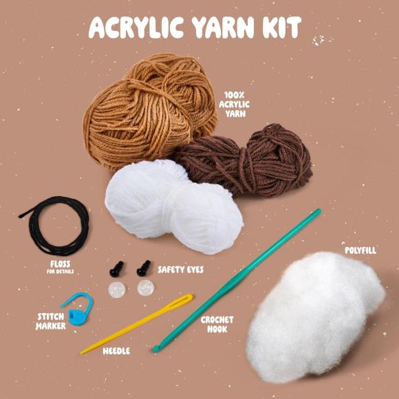 Bucilla smores -amigurumi kit