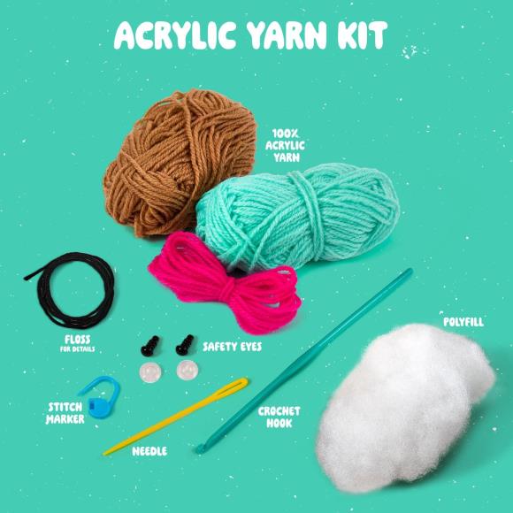 Bucilla icecream -amigurumi kit