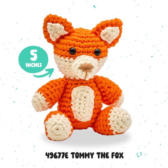 Bucilla fox -amigurumi T Shirt yarn kit