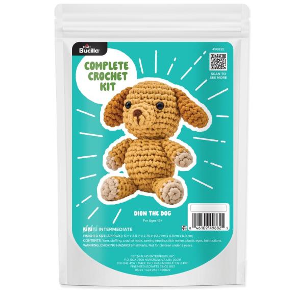 Bucilla Dog -amigurumi T Shirt yarn kit