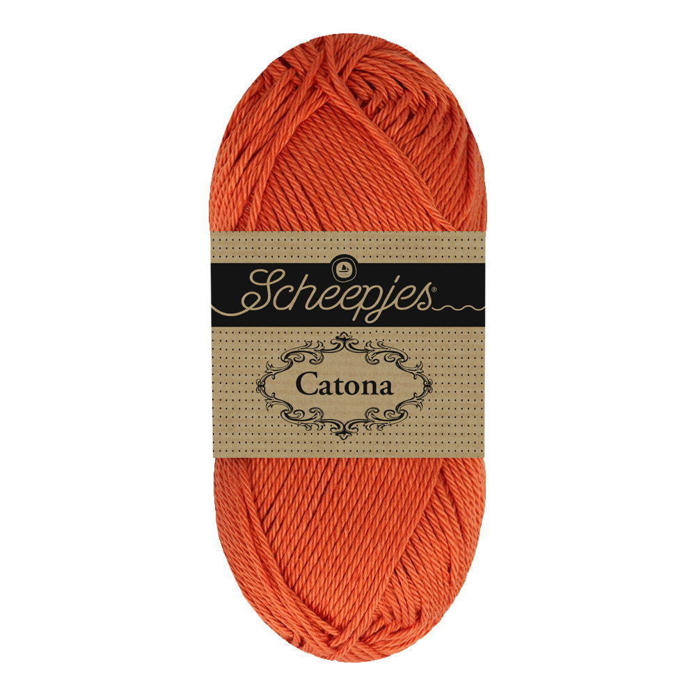 Scheepjes Catona - 081 Clay Red *NEW*