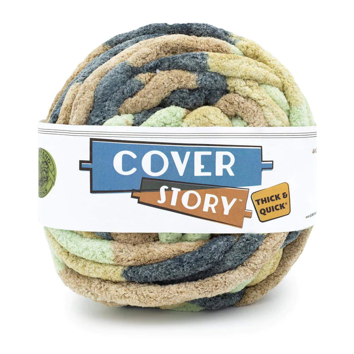 Lion Brand Cover Story Thick & Quick Yarn Sand Dunes *Pre-order*