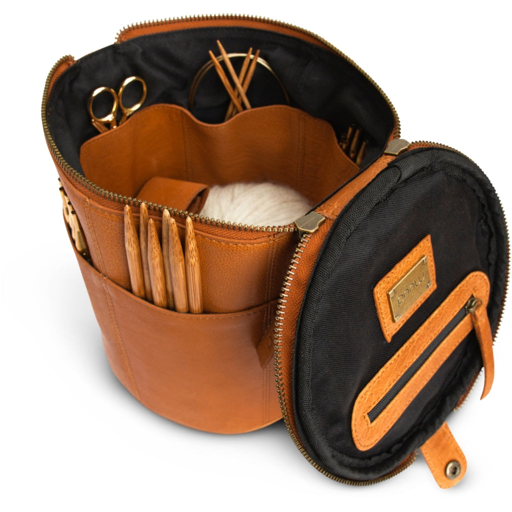 Muud Saturn leather project bag limited edition