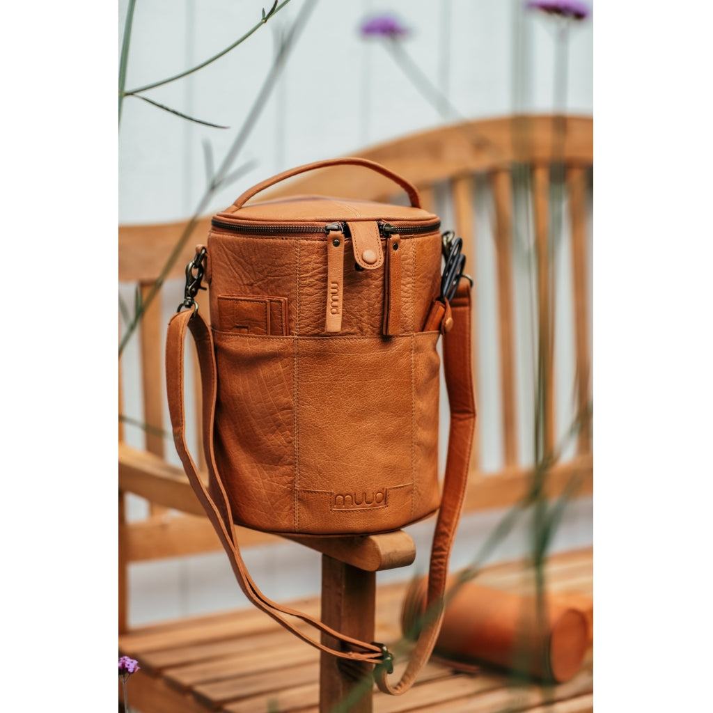 Muud Saturn XL leather project bag