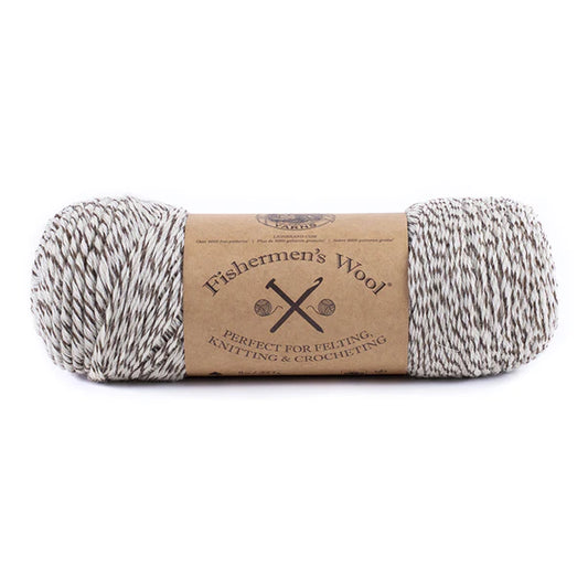 Lion Brand Fishermen's Wool Yarn Oak Tweed Pack of 3 *Pre-order*