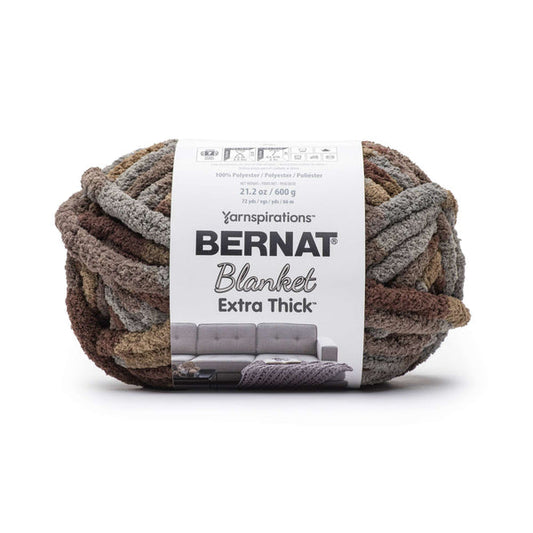 Bernat Blanket Extra Thick 600g Leather Pack of 2 *Pre-order*
