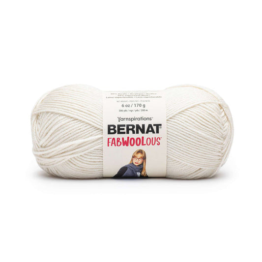 Bernat Fabwoolous Yarn Cream Pack of 3 *Pre-order*