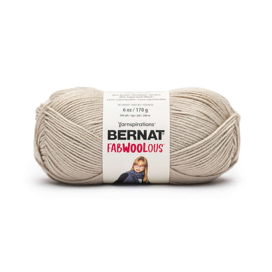 Bernat Fabwoolous Yarn Oats Pack of 3 *Pre-order*