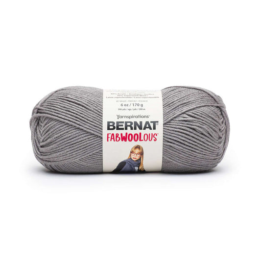 Bernat Fabwoolous Yarn Steel Pack of 3 *Pre-order*