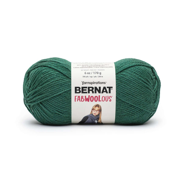 Bernat Fabwoolous Yarn Pine Pack of 3 *Pre-order*