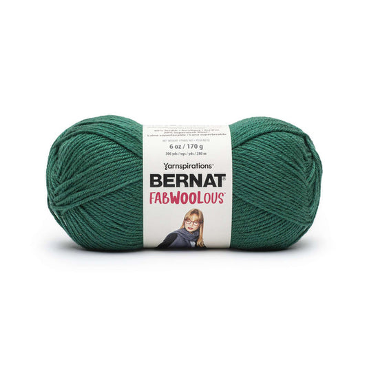 Bernat Fabwoolous Yarn Pine Pack of 3 *Pre-order*