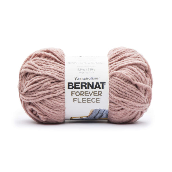 Bernat Forever Fleece Yarn Rose Hip Pack of 2 *Pre-order*