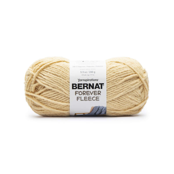 Bernat Forever Fleece Yarn Chamomile Pack of 2 *Pre-order*