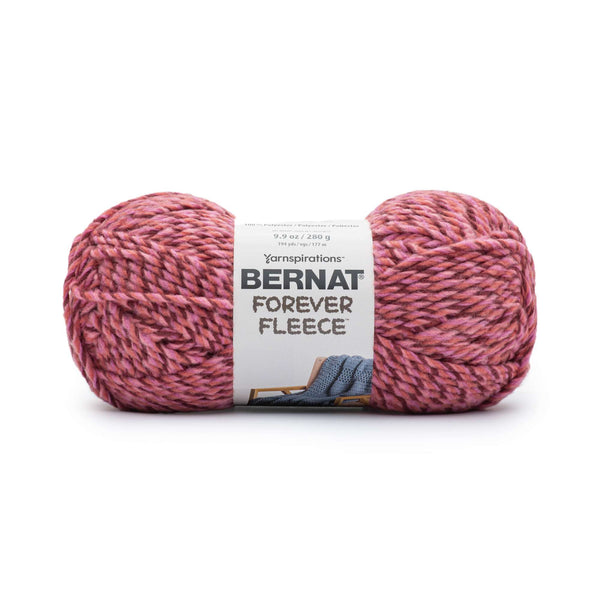 Bernat Forever Fleece Yarn Rumpus Red Pack of 2 *Pre-order*