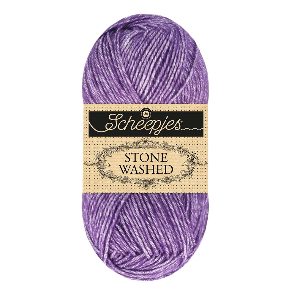 Scheepjes Stone Washed - 840 Rich Charoite *NEW*