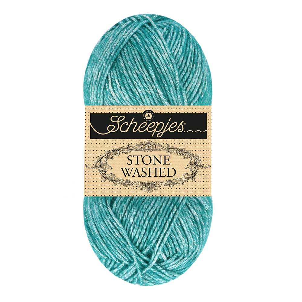 Scheepjes Stone Washed - 851 Chlorite Green