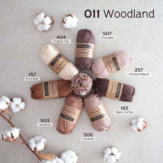 Scheepjes Catona Chroma 50g - 011 Woodland