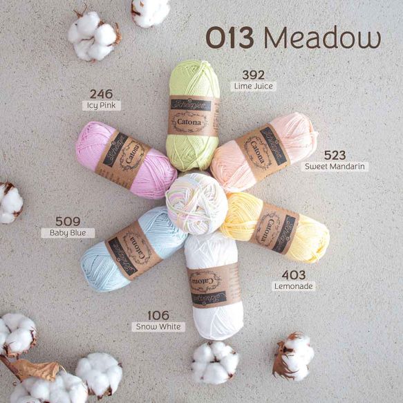 Scheepjes Catona Chroma 50g - 013 Meadow