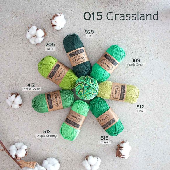 Scheepjes Catona Chroma 50g - 015 Grassland