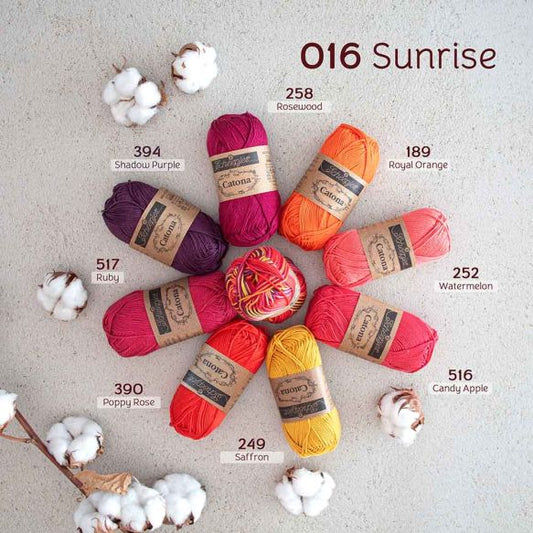 Scheepjes Catona Chroma 50g - 016 Sunrise