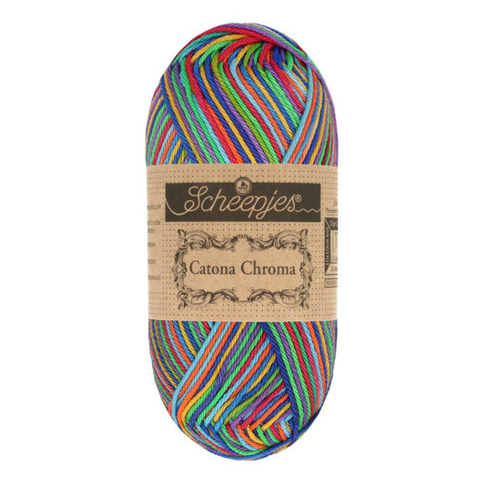 Scheepjes Catona Chroma  - 022 Rainbow