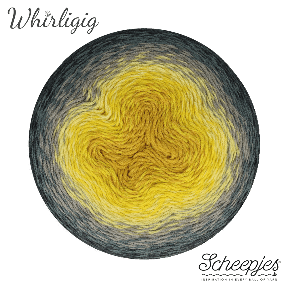 Scheepjes Whirligig 450g - 200 Grey to Ochre *Pre-order*