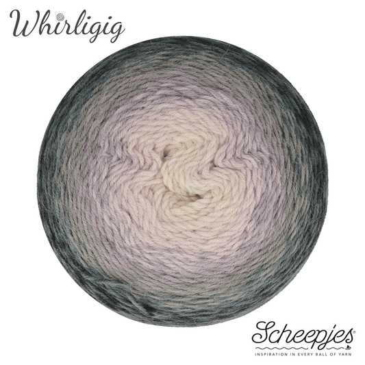 Scheepjes Whirligig 450g - 201 Grey to Lavender *Pre-order*