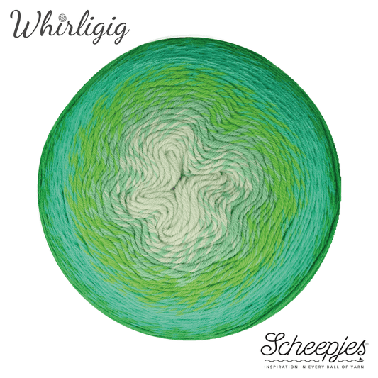 Scheepjes Whirligig 450g - 207 Green to Blue *Pre-order*