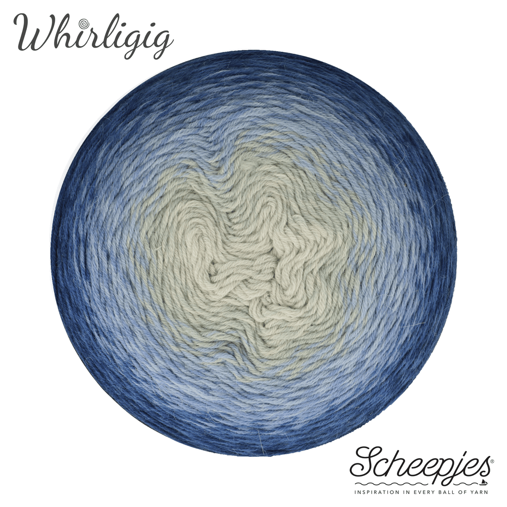 Scheepjes Whirligig 450g - 212 Sapphire to Blue *Pre-order*