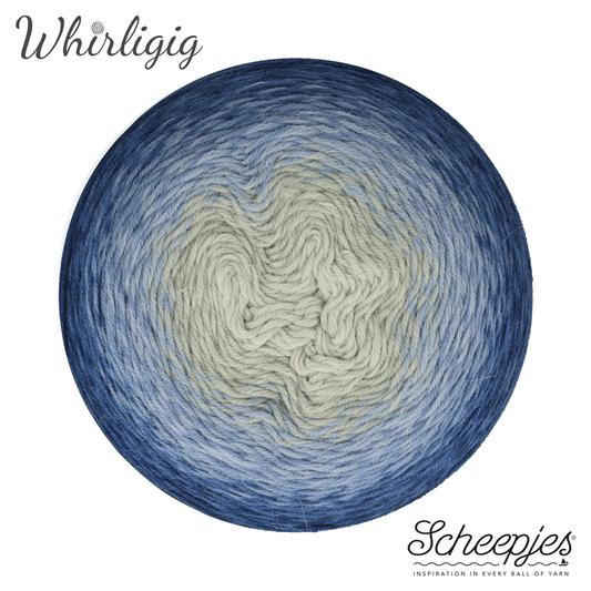 Scheepjes Whirligig 450g - 212 Sapphire to Blue *Pre-order*