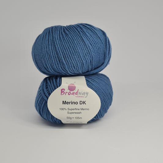 Broadway Merino Dk Yarn denim