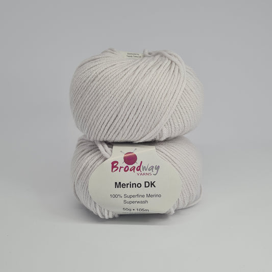 Broadway Merino Dk Yarn silver