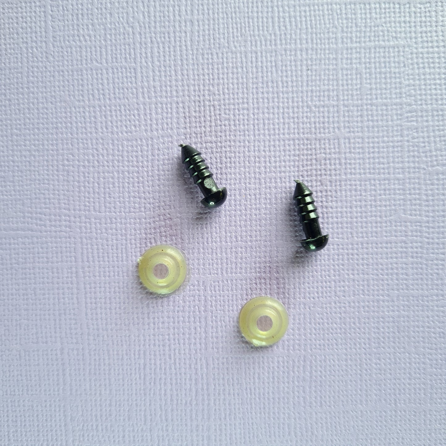 Safety Eyes- shank back solid eyes (various sizes)